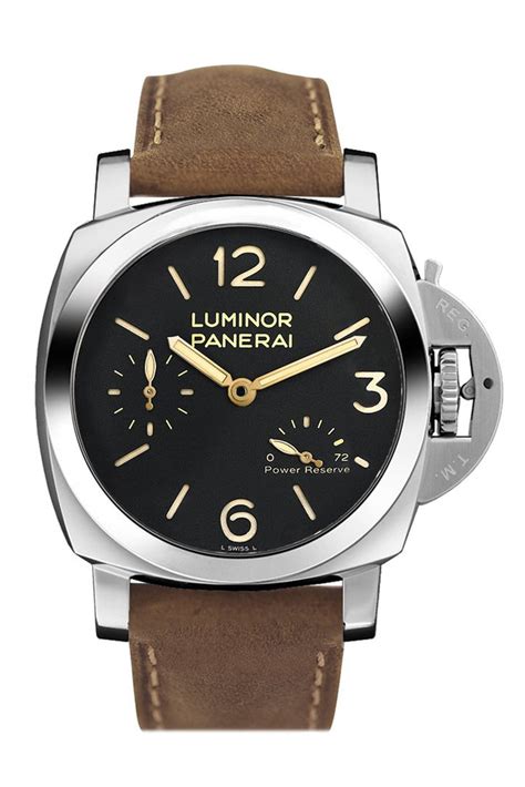 Panerai Luminor 1950 Power Reserve Black Dial Men's Watch 